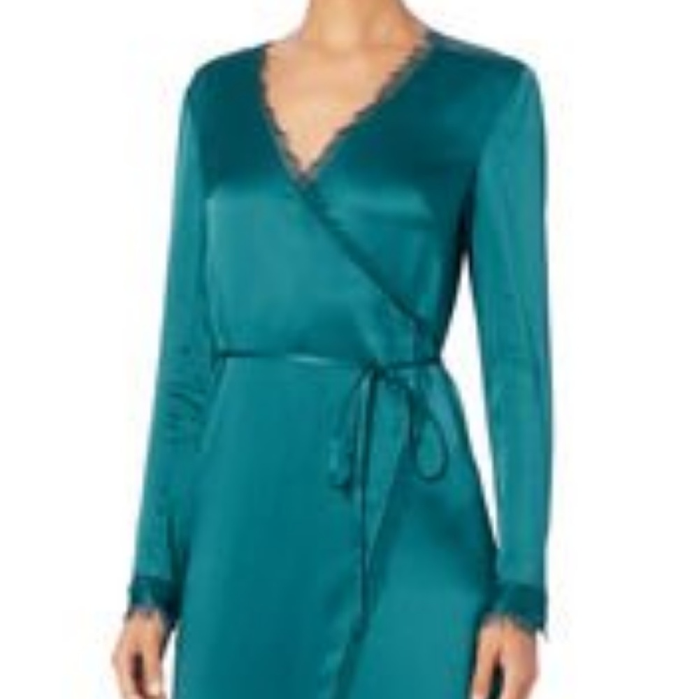 INTERMIX Charlie Wrap Front Maxi Dress Size 0